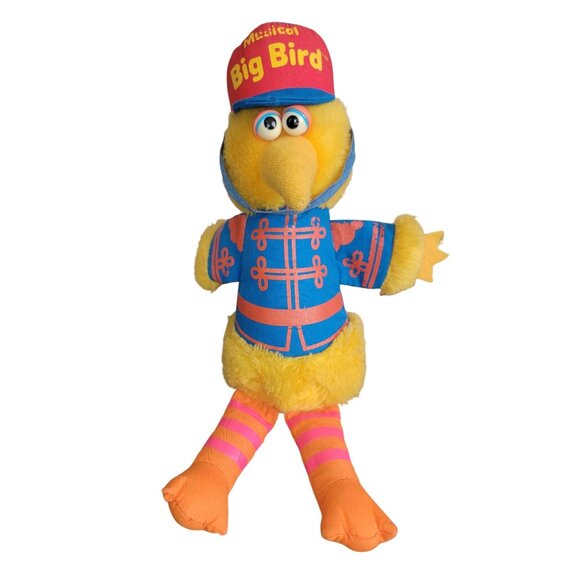 Other - 1980 12” KNICKERBOCKER SESAME STREET MUPPET Musical band leader BIG BIRD wind up